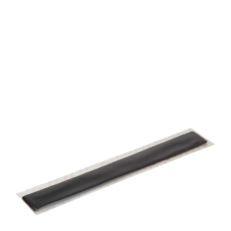 Black cap liner mesh strip, flat