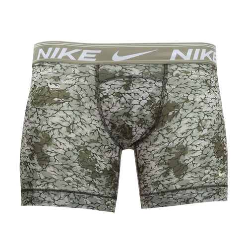 Leaf camouflage-print boxer briefs with elastic Nike waistband