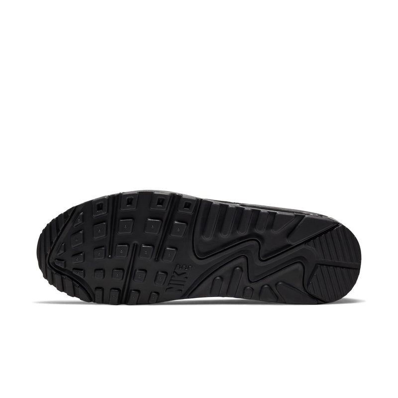 Black Nike sneaker outsole with textured rubber tread pattern