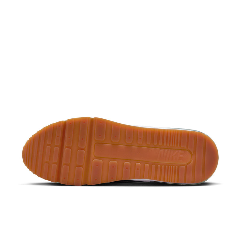 Men's sneaker outsole in brown rubber with tread pattern