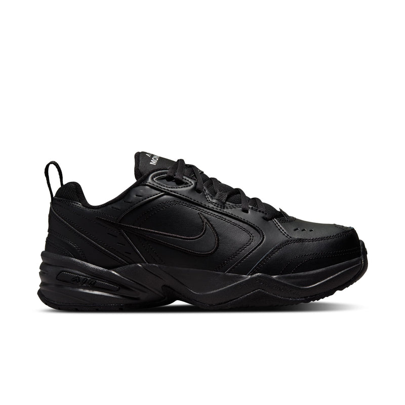 Men's black athletic sneaker with Nike swoosh and chunky midsole