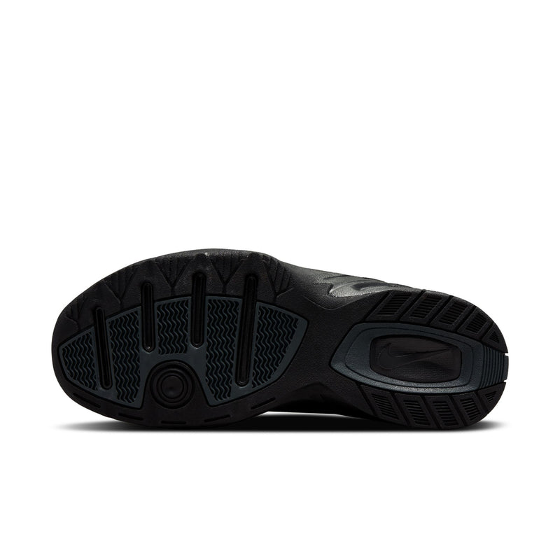 Black rubber outsole for men's sneaker with tread pattern