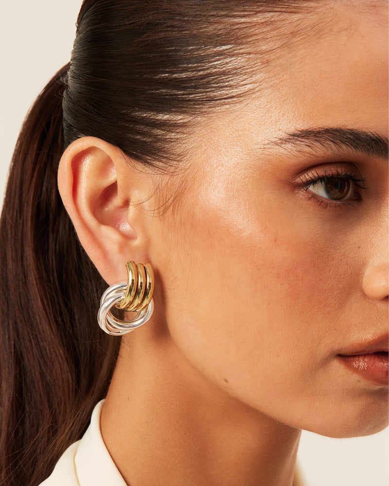 ANTHE EARRING - GOLD-SILVER-JEWELLERY-Billini-BILLINI USA
