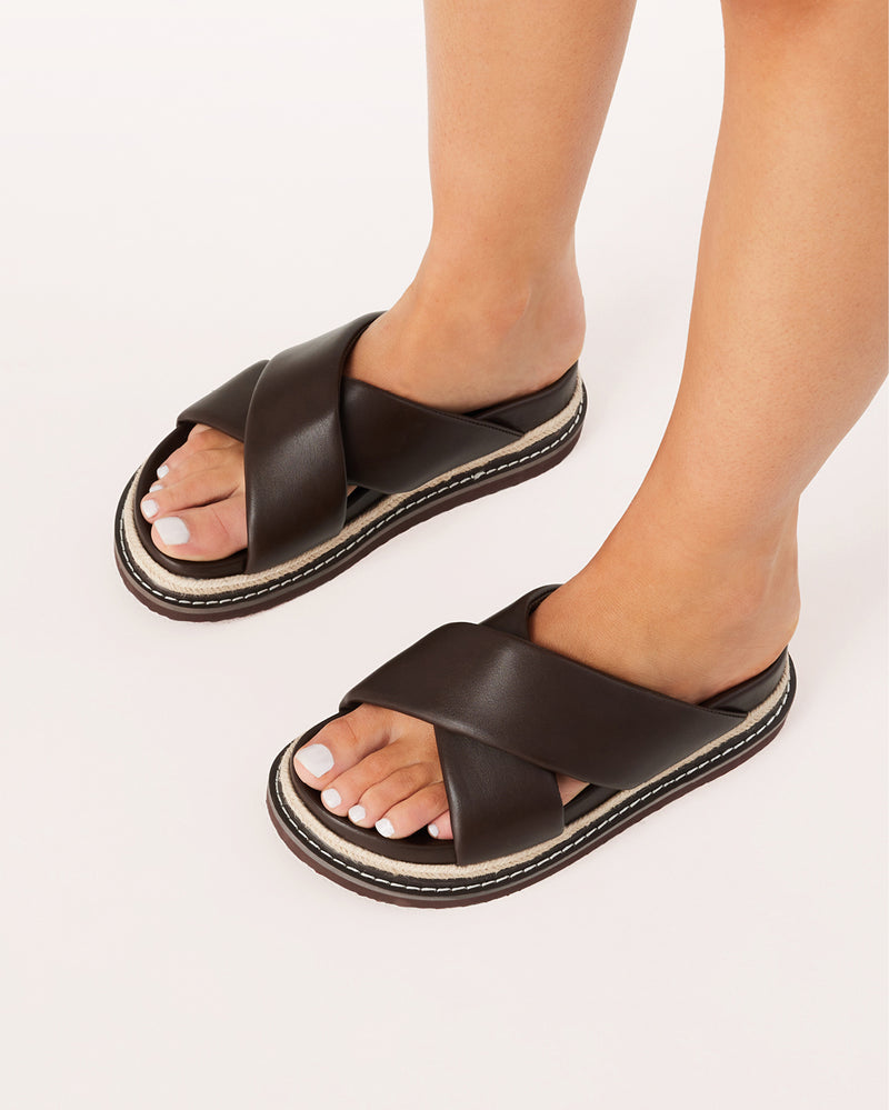 ARABEL - CHOCOLATE-Sandals-Billini-BILLINI USA