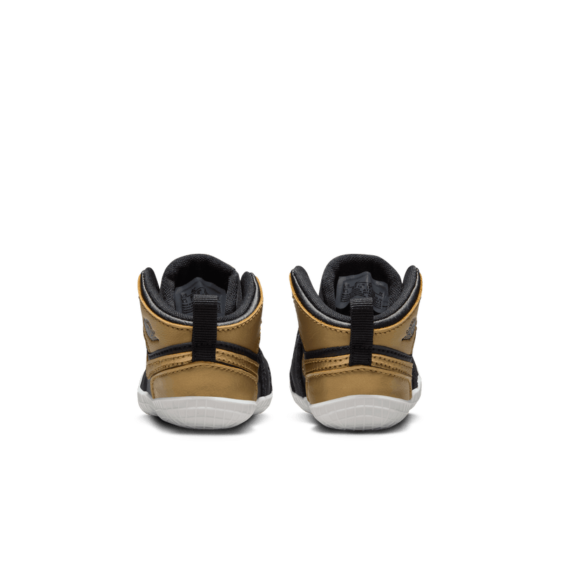 Baby/Toddler Jordan 1 Baby Crib Bootie "Metallic Gold "