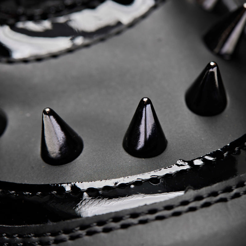 Bane of Exile Men's Trainers - Trainers - KOI Footwear - Black - Spike Detail