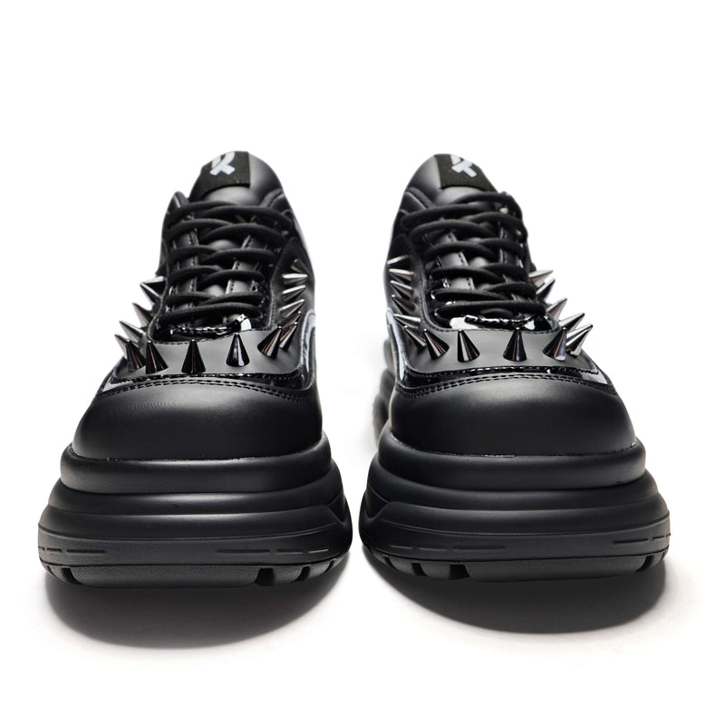 BANE OF EXILE TRAINERS - Trainers - KOI Footwear - Black - Front View