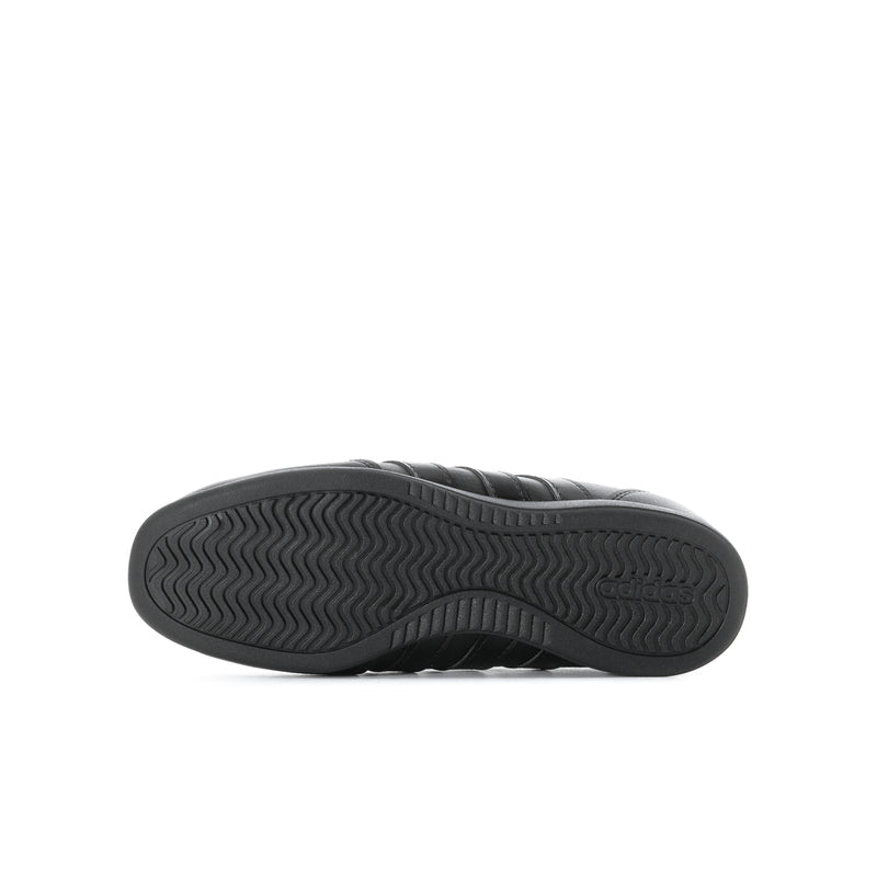 Youth Mary Jane shoes, black outsole view with textured traction tread
