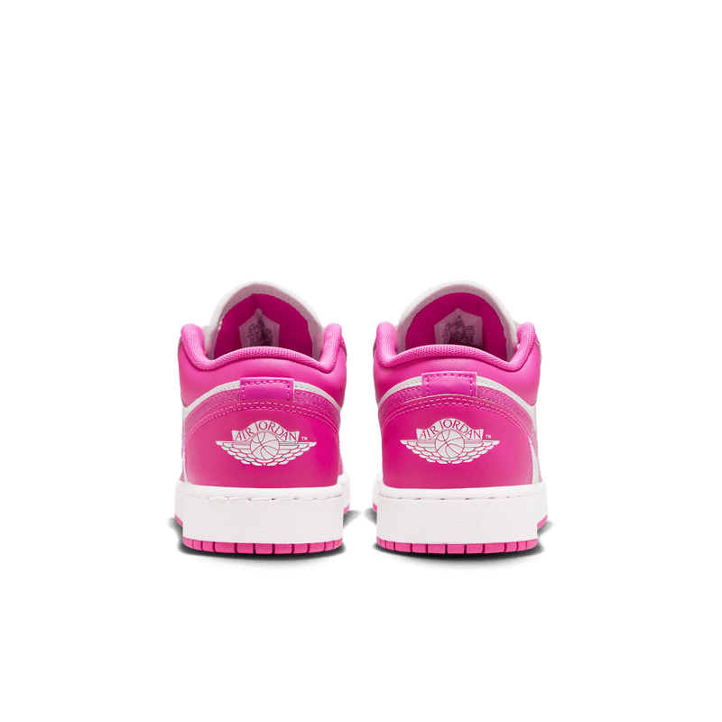 Big Kids' Air Jordan 1 Low "Fire Pink"