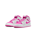Big Kids' Air Jordan 1 Mid "Fire Pink"