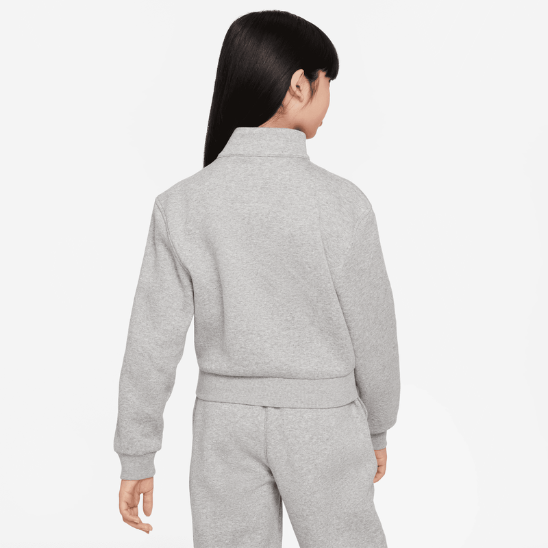 Big Kids' Nike Club Fleece 1/2-Zip Long-Sleeve Top
