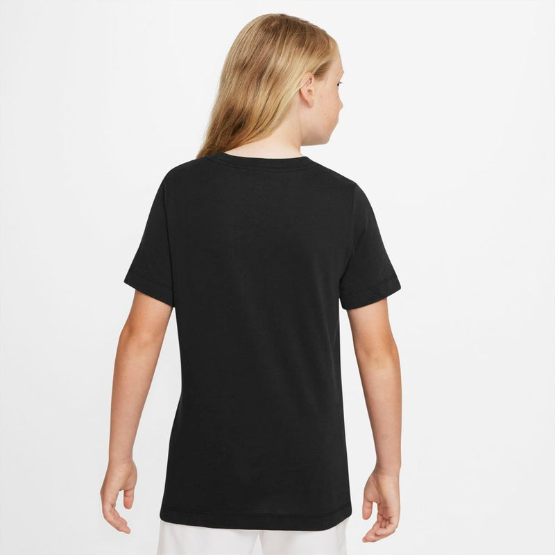Big Kids' Court Dri-FIT Rafa Tennis T-Shirt in Black