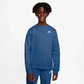Big Kids' Sportswear Club Fleece Sweatshirt in Court Blue/White