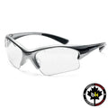 Black Knight Stiletto Eyeguard in Black/Silver