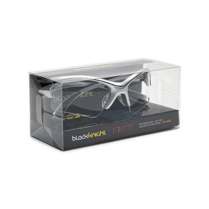 Black Knight Stiletto Eyeguard in Black/Silver