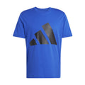 Men's Team Royal Blue graphic T-shirt with bold black and gray logo print