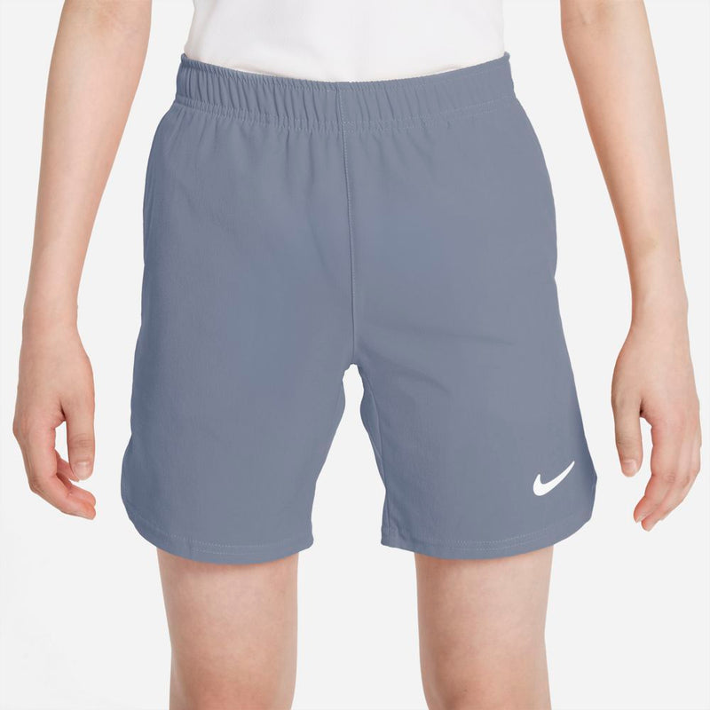 Boy's Court Dry-Fit Victory Shorts in Ashen Slate