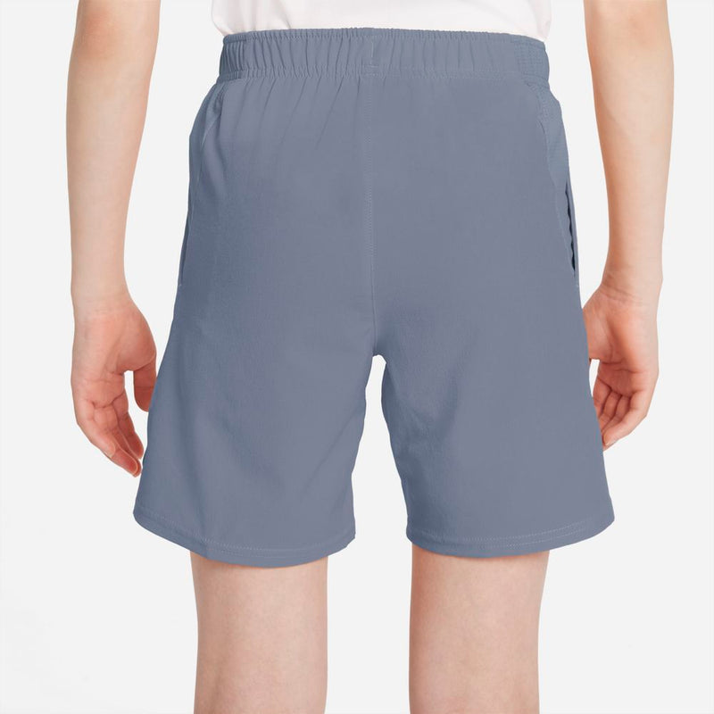Boy's Court Dry-Fit Victory Shorts in Ashen Slate