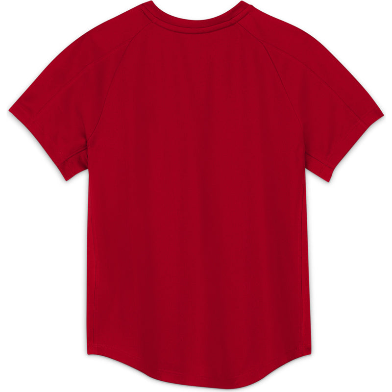 Boys' Dri-FIT Victory Top in University Red/University Red/(White)