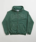 Butter Goods Breakdown Zip-Thru Hoodie in Washed Fern