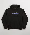 Butter Goods Corrosive Applique Hoodie in Black