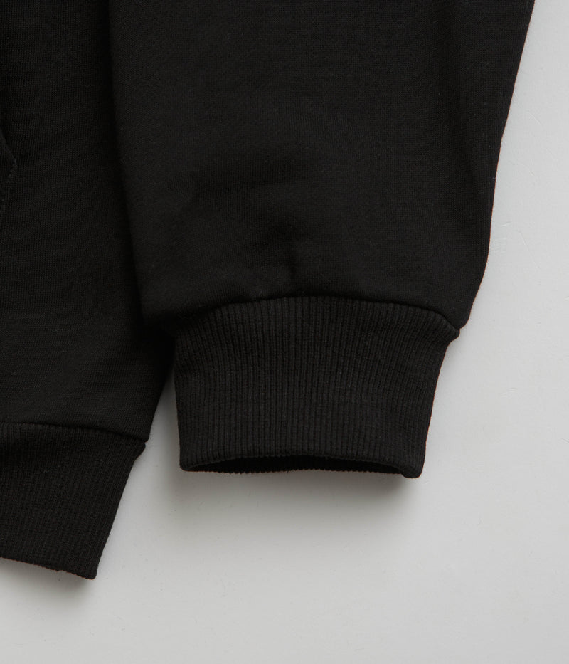 Butter Goods Corrosive Applique Hoodie in Black