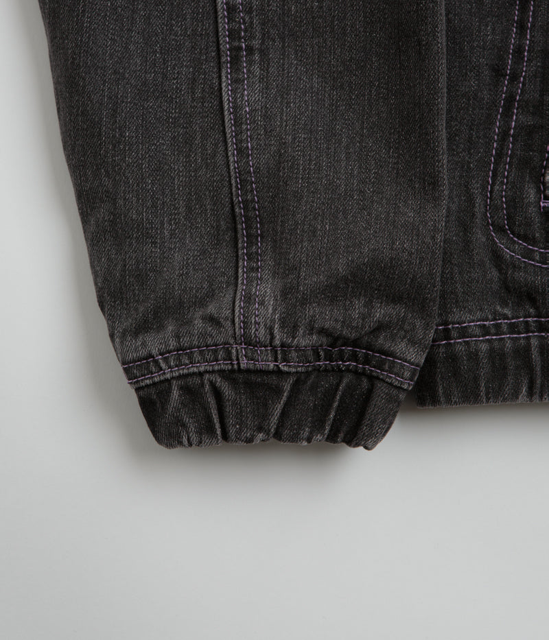 Butter Goods Device Denim Jacket in Washed Grey