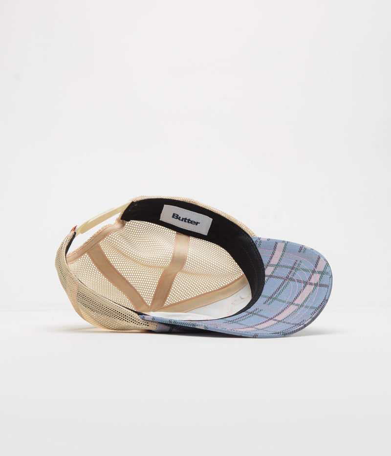 Butter Goods Edge Trucker Cap in Plaid