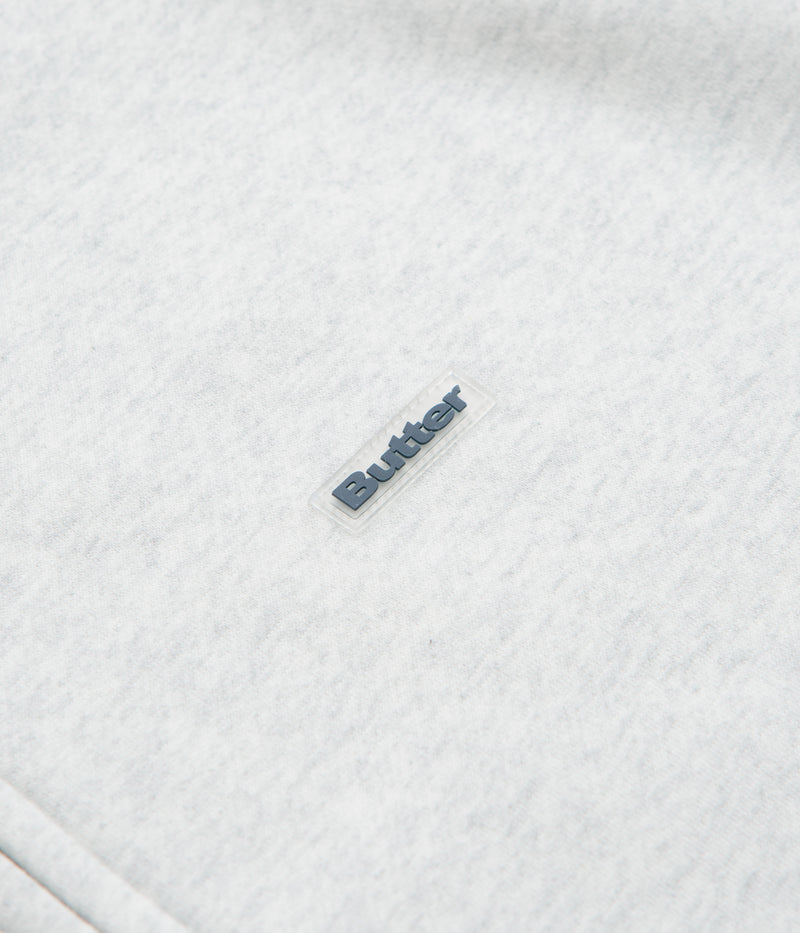 Butter Goods Endurance Zip-Thru Sweatshirt in Ash