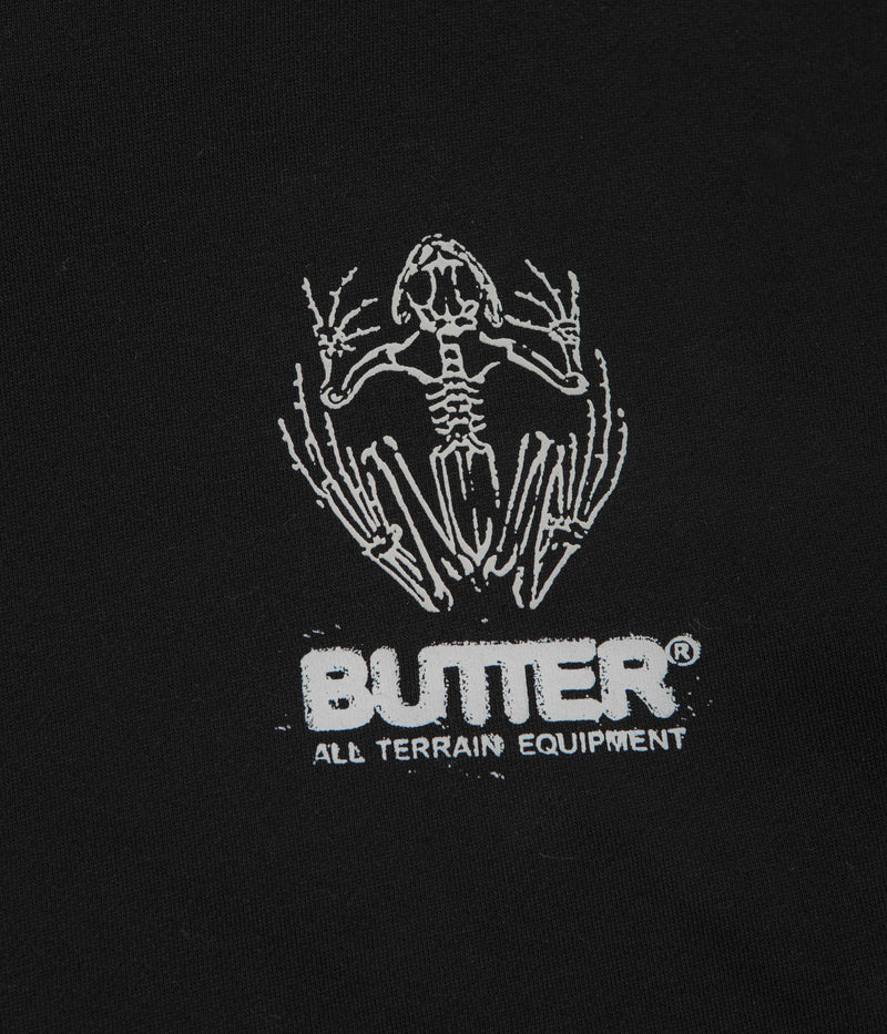 Butter Goods Fossil Hoodie in Black