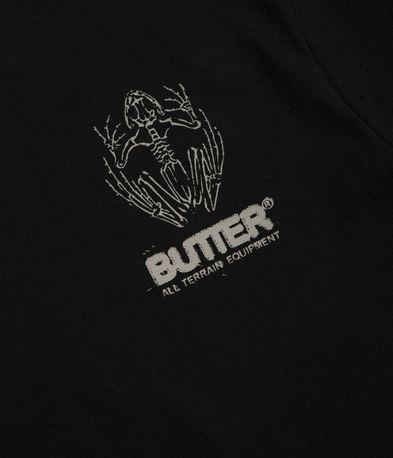 Butter Goods Fossil T-Shirt in Black