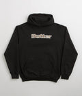 Butter Goods Logo Camo Applique Hoodie in Black