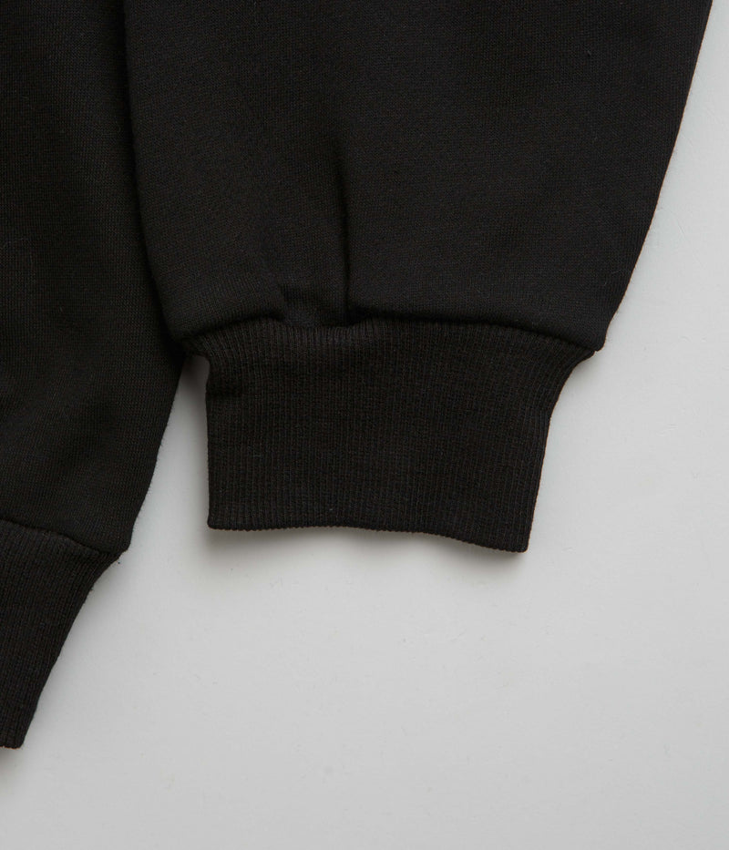 Butter Goods Logo Camo Applique Hoodie in Black