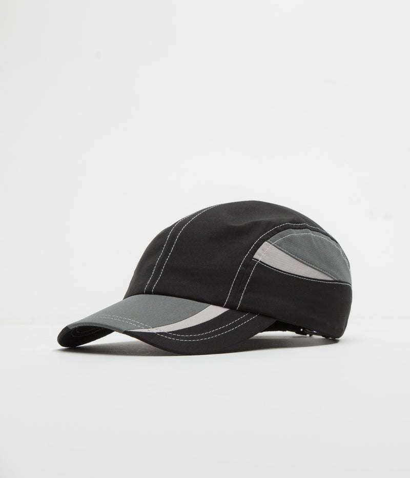 Butter Goods Sprint 4 Panel Cap in Black