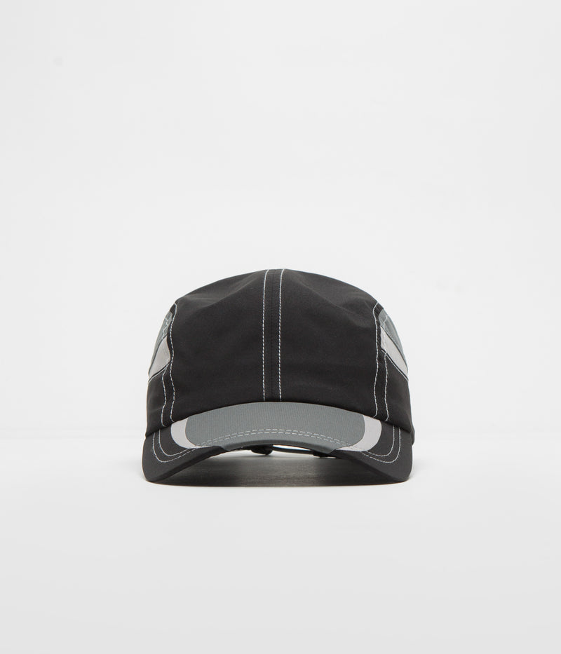 Butter Goods Sprint 4 Panel Cap in Black