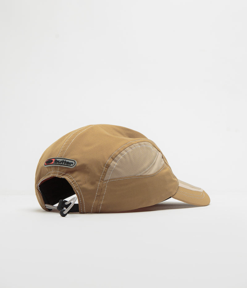 Butter Goods Sprint 4 Panel Cap in Tan