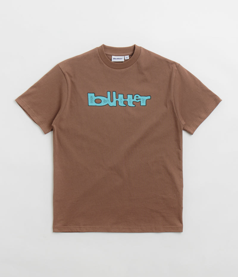 Butter Goods Warped T-Shirt in Brown