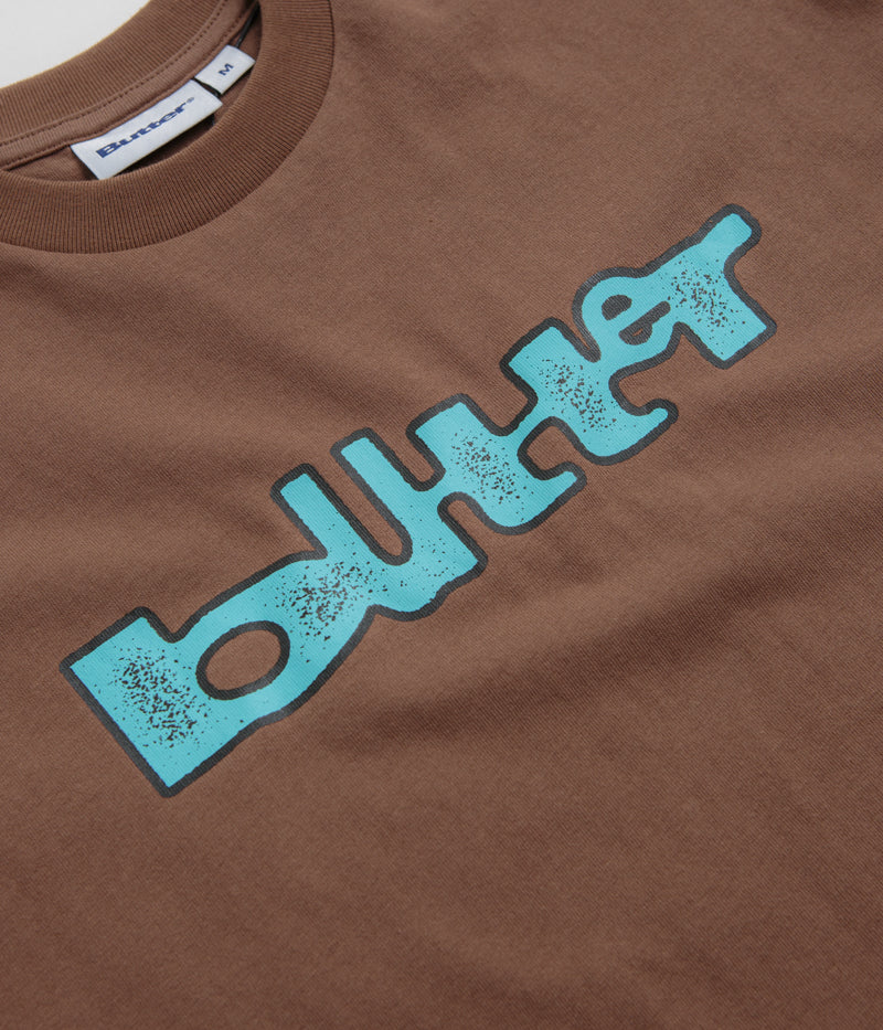 Butter Goods Warped T-Shirt in Brown