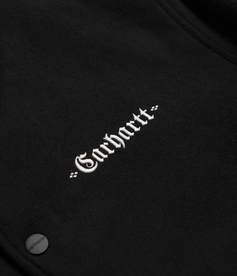 Carhartt Wool Coach Jacket in Black and Wax