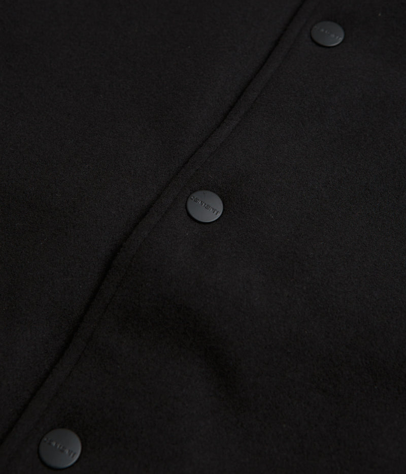 Carhartt Wool Coach Jacket in Black and Wax