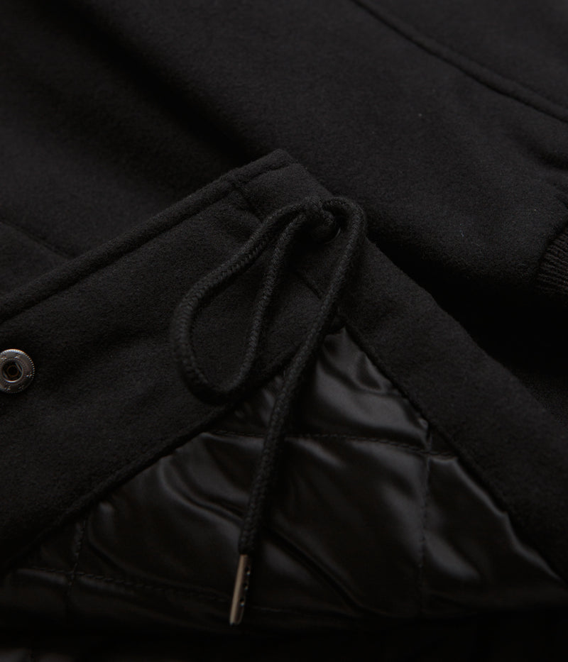 Carhartt Wool Coach Jacket in Black and Wax
