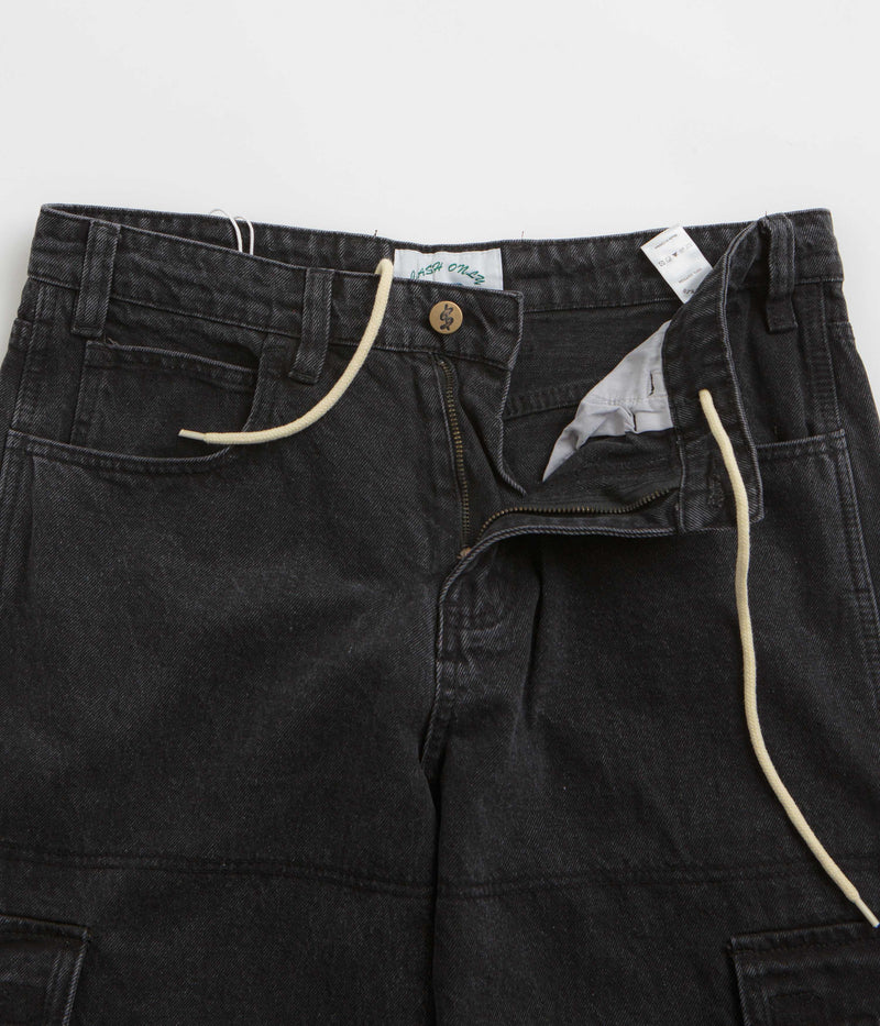 Cash Only Aleka Cargo Jeans in Black