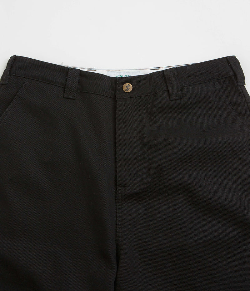 Cash Only Halfway Shorts in Black