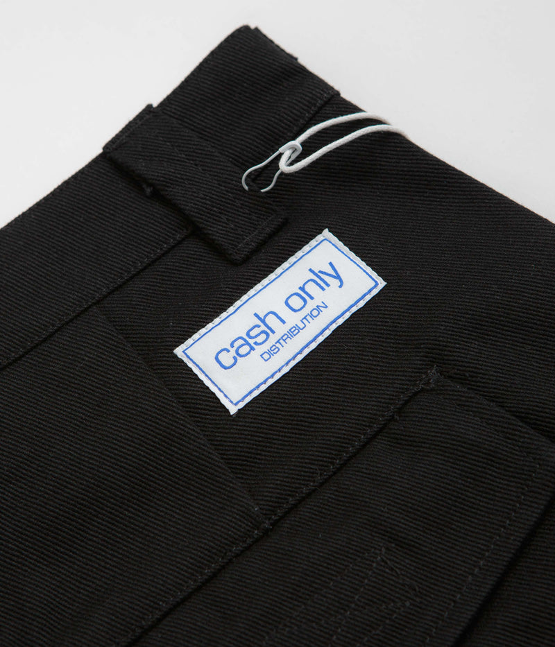Cash Only Halfway Shorts in Black