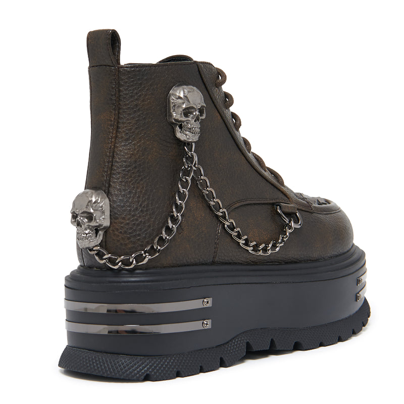 KOI_Chained Up Envy Skull Hardware Platform Boots_ECOM2