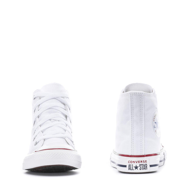 Kids' Optical White high-top Chuck Taylor All Star sneakers, lace-up front