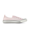 Women's Converse All Star Shoreline low-top sneakers in light pink canvas with white sole
