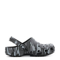 Youth camo clog with adjustable back strap and vented upper