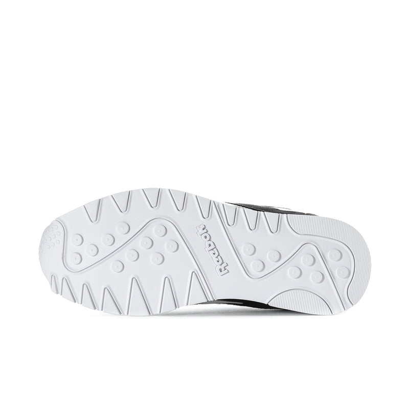 Men's Reebok sneaker outsole, treaded white rubber base