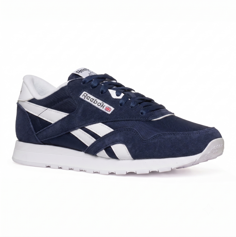 Classic Nylon - Navy/White